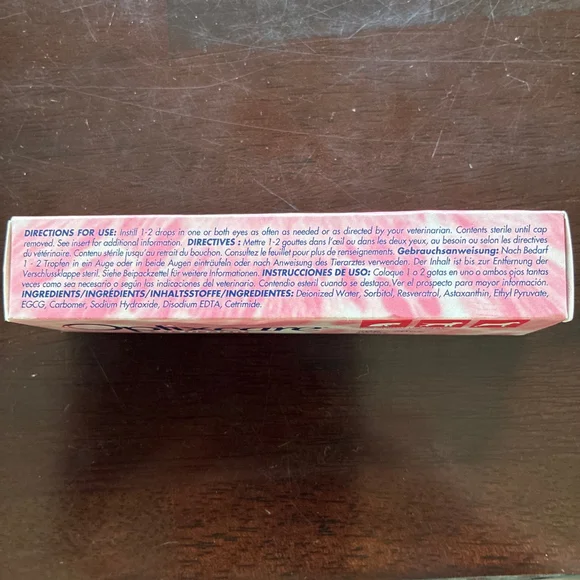 Optixcare Eye Health cream for Pets never opened 20g expired 07/26. One left! - Picture 4 of 4